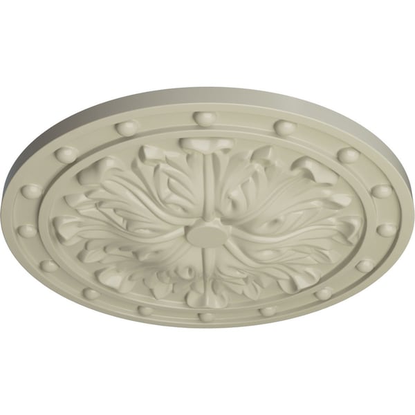 Foster Acanthus Leaf Ceiling Medallion (Fits Canopies Up To 2 1/4), 20 1/2OD X 1 1/2P